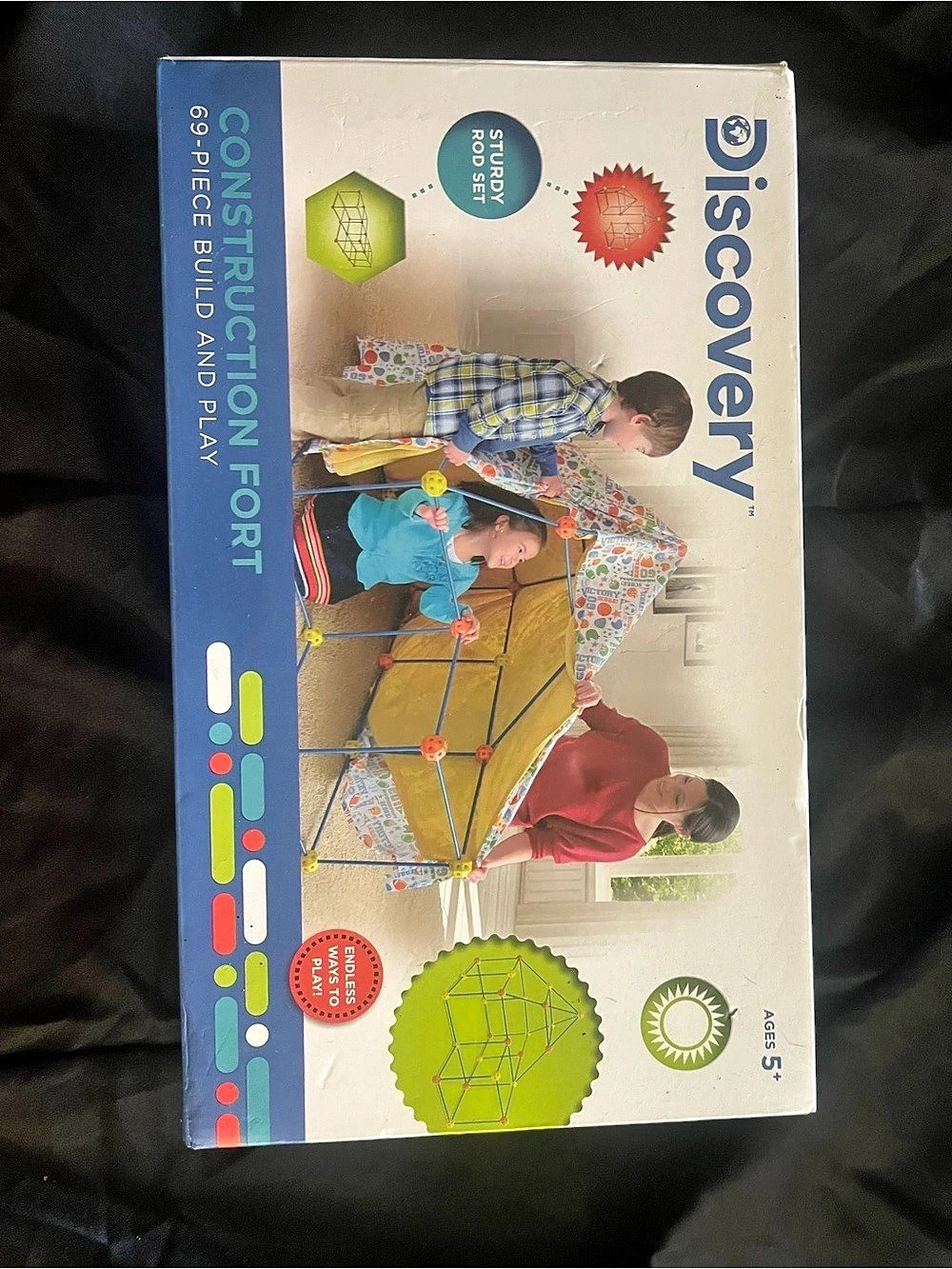 Discovery Construction Fort 69-Piece Fort Kit